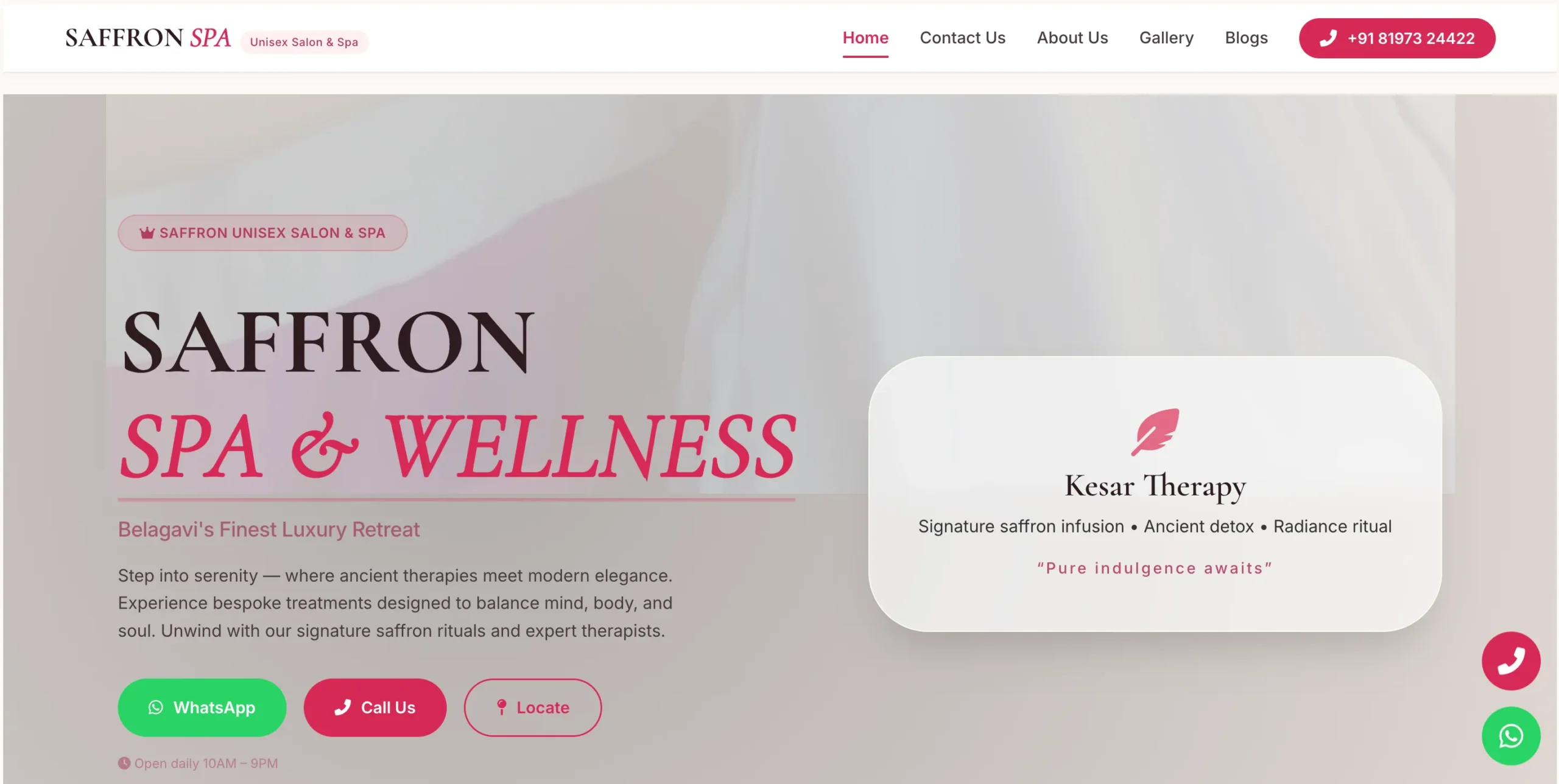 The Saffron Spa
