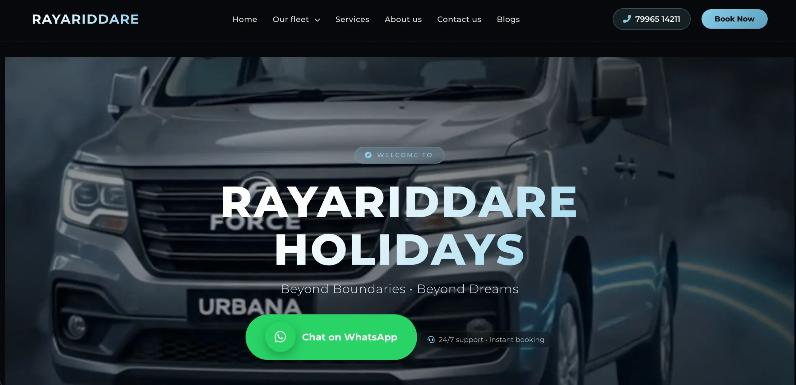 Rayariddare Holidays