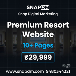 Premium Resort Website Design & Development with Direct Booking, SEO Optimization and WordPress | Snap Digital Marketing